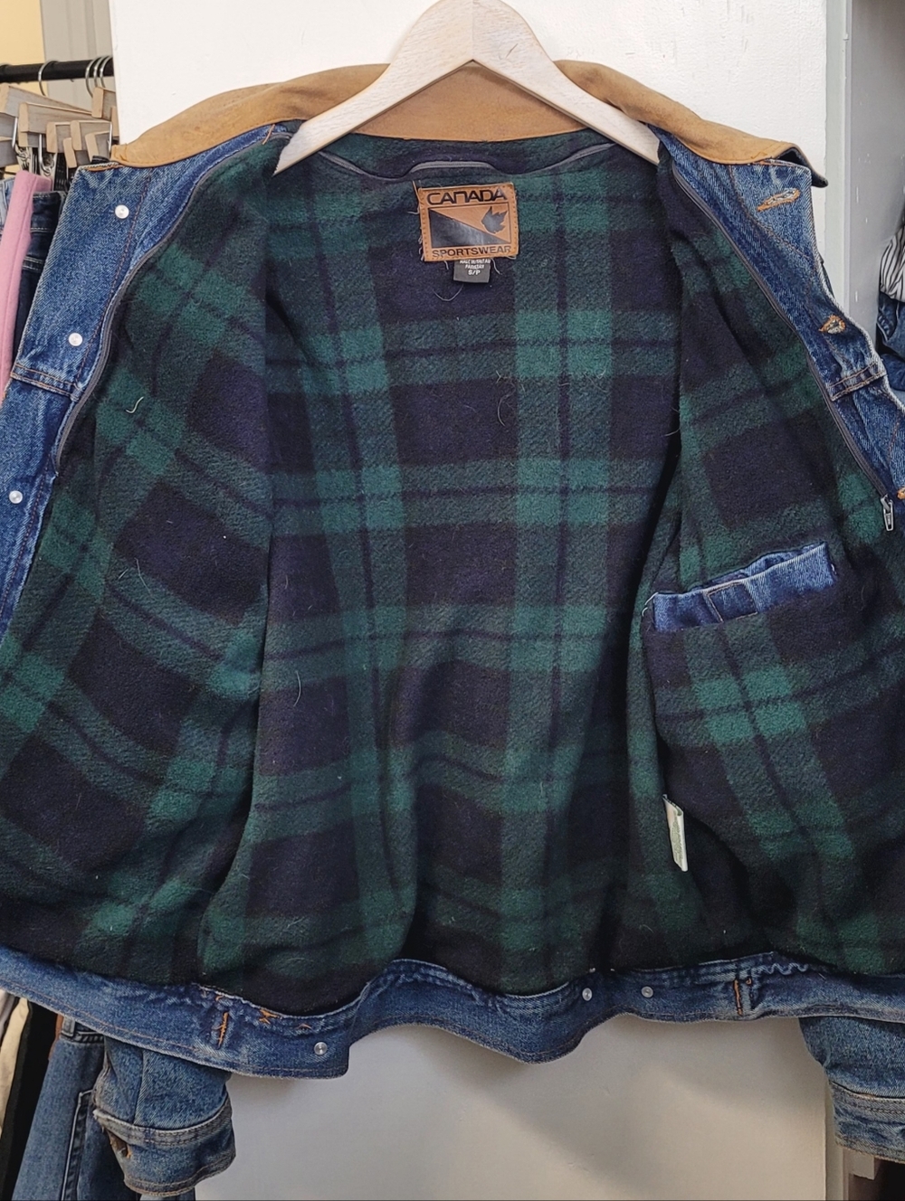 Canada Sportswear Lined Denim Jacket - Picture 10 of 16